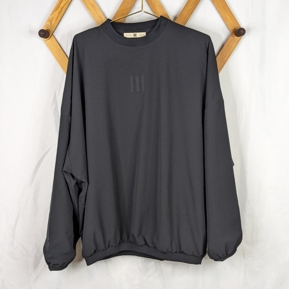 Fear of God Adidas Crew Neck Pullover Windbreaker - Picture 1 of 9